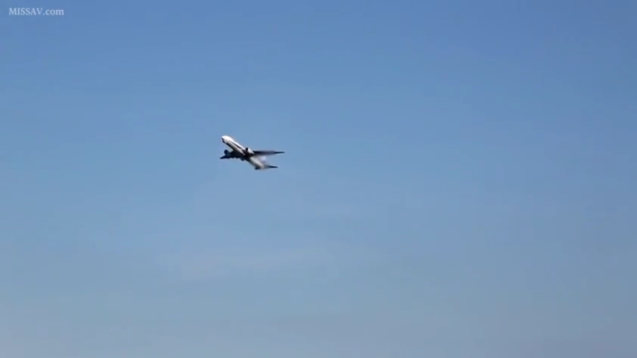 远景 · 水印 · 天空 · 飞机 · 飞行