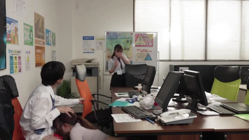 办公室 · 口交 · 办公桌 · 全景 · 跪姿 · 职业装 · 职场 · 震惊