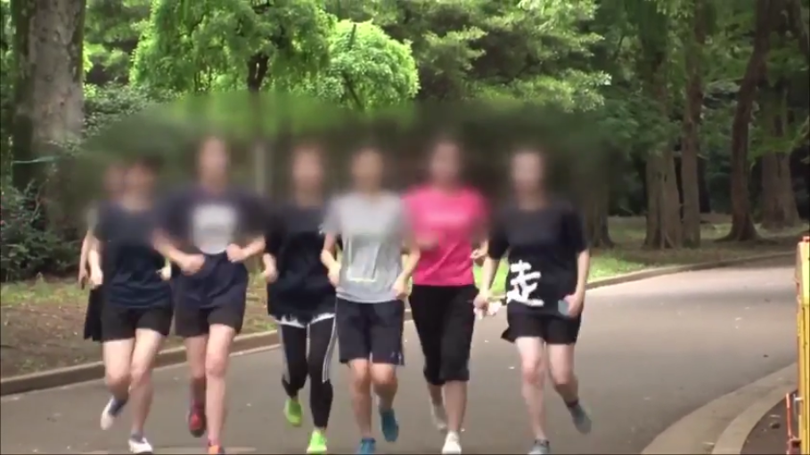 多人 · 公园 · 模糊 · 运动服 · 跑步 · 慢跑