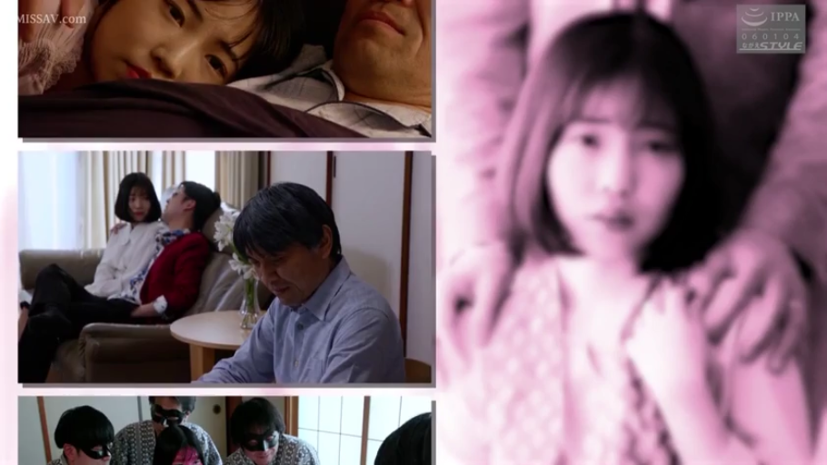 客厅 · 眼罩 · 浅色衬衫 · 男性手部特写 · 女性神情无奈