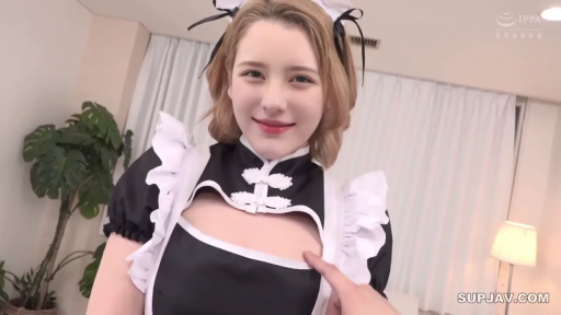 胸部特写 · 温柔 · 室内卧室 · 女仆头饰 · IPPA标志 · 露胸女仆装