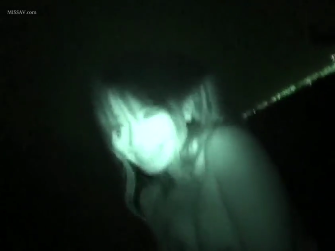 上半身特写 · 暗室 · 微笑 · 裸体 · 画面噪点 · 性交中