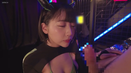 室内 · 俯身 · 脸部特写 · 口交 · 马赛克 · 闭眼 · 发箍 · 镂空装