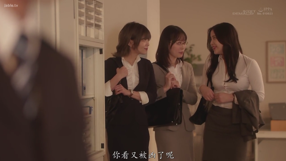 办公室 · 半身裙 · 谈话中 · 公文包 · 中景镜头