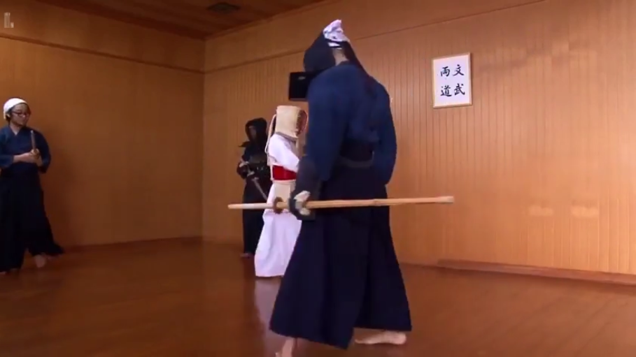 护面 · 剑道护具 · 剑道馆 · 木墙
