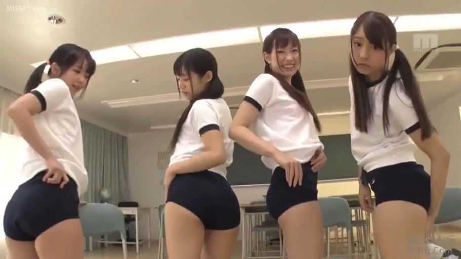 教室 · 臀部 · 体操服