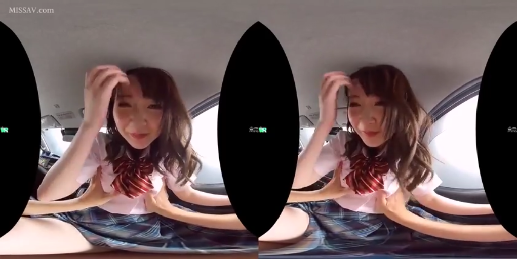 胸部特写 · 娇羞 · 领结 · 汽车内部 · VR视角