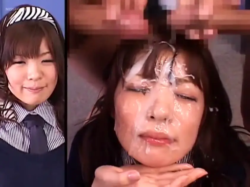 室内 · 脸部特写 · 制服 · 仰头