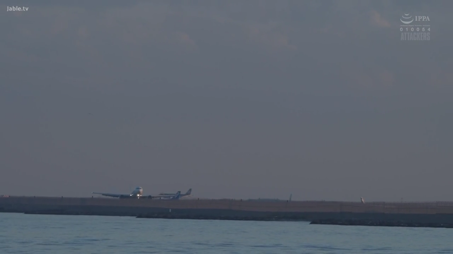 远景 · 机场 · 飞机 · 黄昏 · 飞行