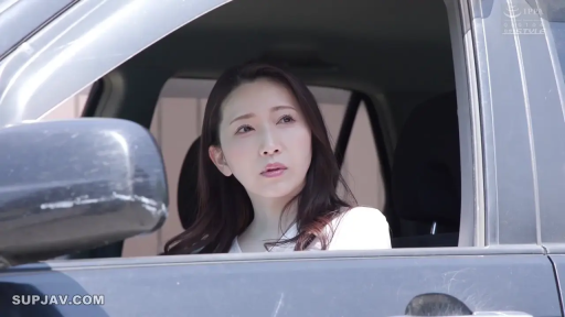 白色上衣 · 车内 · 汽车 · 白昼 · 若有所思 · 人物半身像