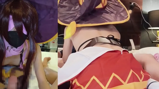 后入 · 魔法师帽 · 不可见 · 酒店卧室 · 脸部遮挡 · 巫师装 · 遮挡处理