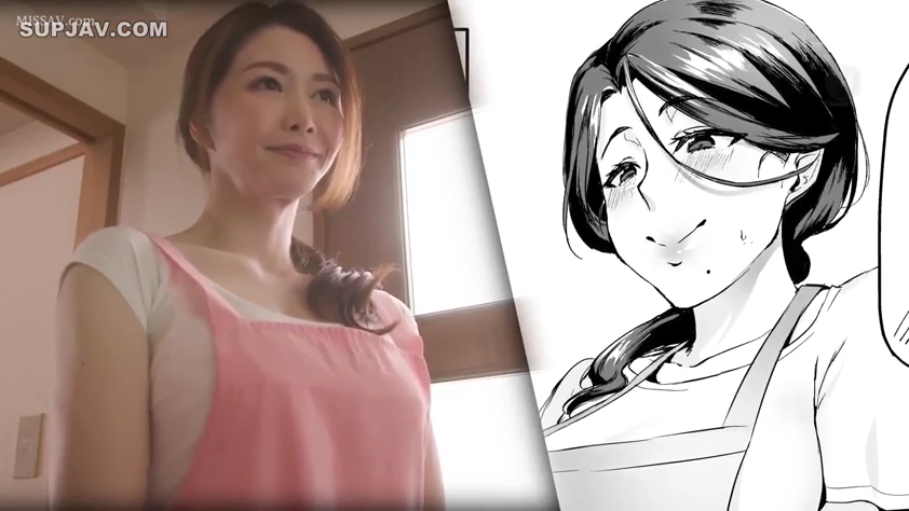 室内 · 脸部特写 · 粉色围裙 · 含情脉脉 · 粉色围裙 · 真人对比漫画