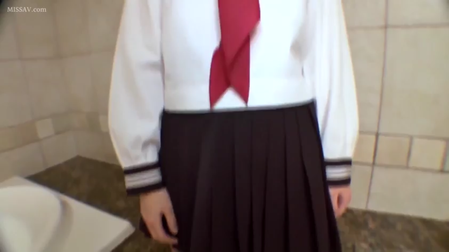 站立 · 躯干 · JK制服 · 洗手间 · 校园风