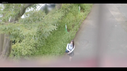 站姿 · 远景 · JK制服 · 户外