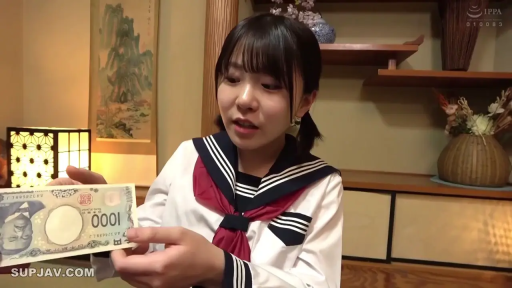 双手特写 · 和室 · 交流表情 · 水手服 · 背景有日式装饰 · 千元日币