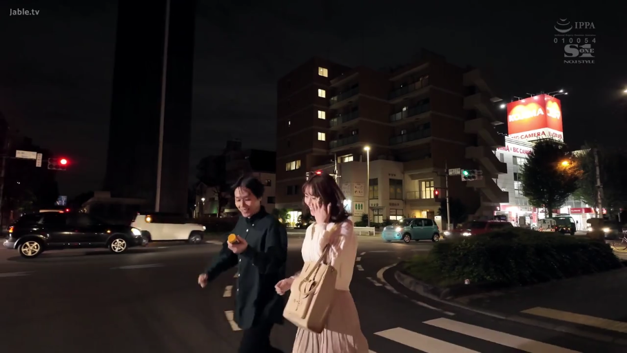 休闲装 · 远景 · 行走 · 城市街道