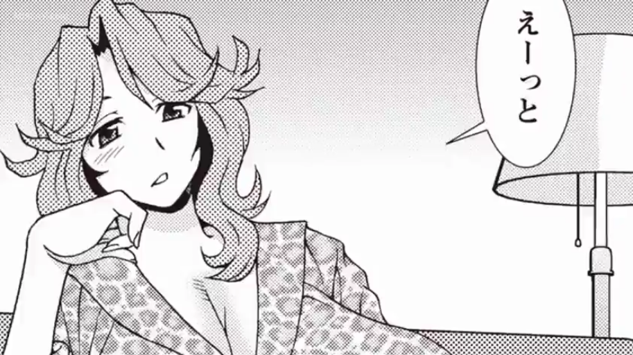 室内 · 上半身特写 · 台灯 · 若有所思 · 豹纹睡衣 · 黑白漫画风格