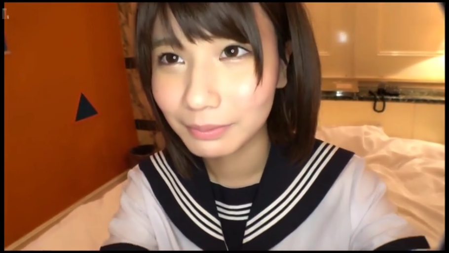 俯身 · 脸部特写 · 酒店房间 · 水手服