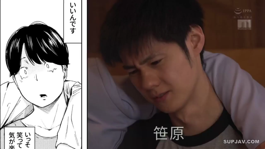 纠结 · 漫画 · T恤 · 室内卧室 · 男人面部特写 · 日语对话框