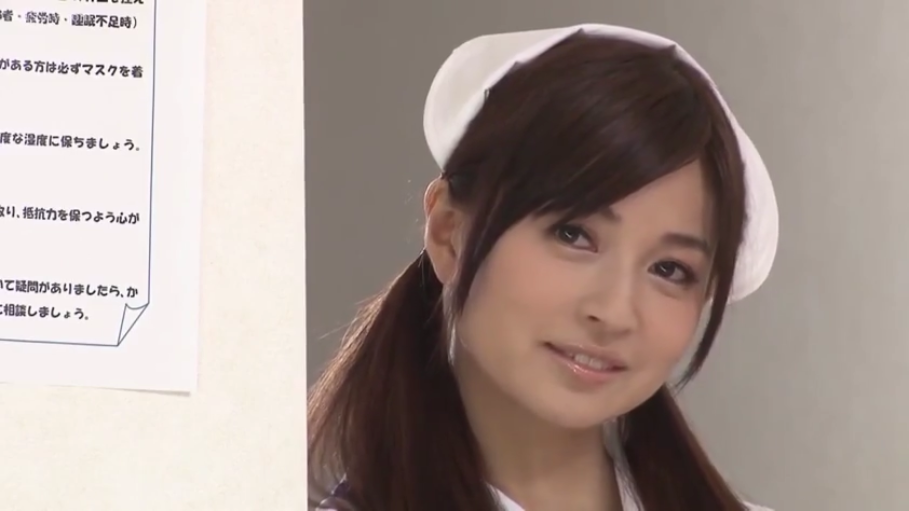 室内 · 护士服 · 头部特写