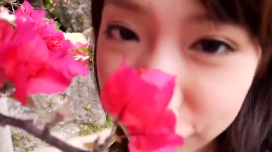 眼睛特写 · 温柔 · 花园 · 花卉 · 无法完全辨识