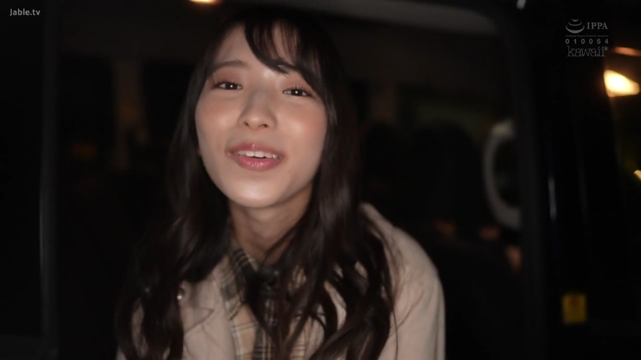 脸部特写 · 微笑 · 交流 · 车内 · 长发 · 正面 · 格子衬衫与外套