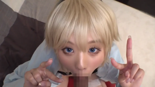 眼神接触 · 口交特写 · 卧室 · 马赛克 · 女仆装 · 假发 · 口交