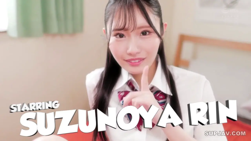 坐姿 · 校服 · 卧室 · 微笑 · 面部特写 · 嘘声手势 · 铃乃屋凛