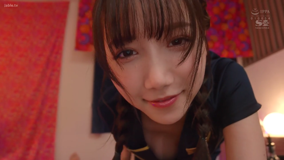 室内 · 面部 · 俯身 · 迷离 · 诱惑 · 双马尾 · 深蓝制服