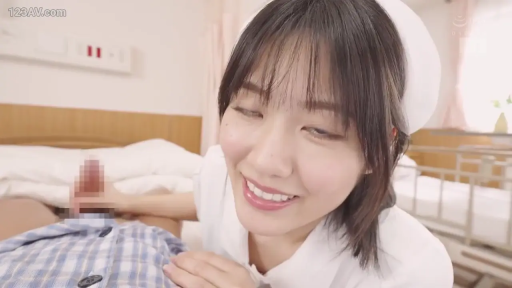 病房 · 病床 · 俯身 · 护士服 · 马赛克 · 微笑 · 面部特写 · 手淫