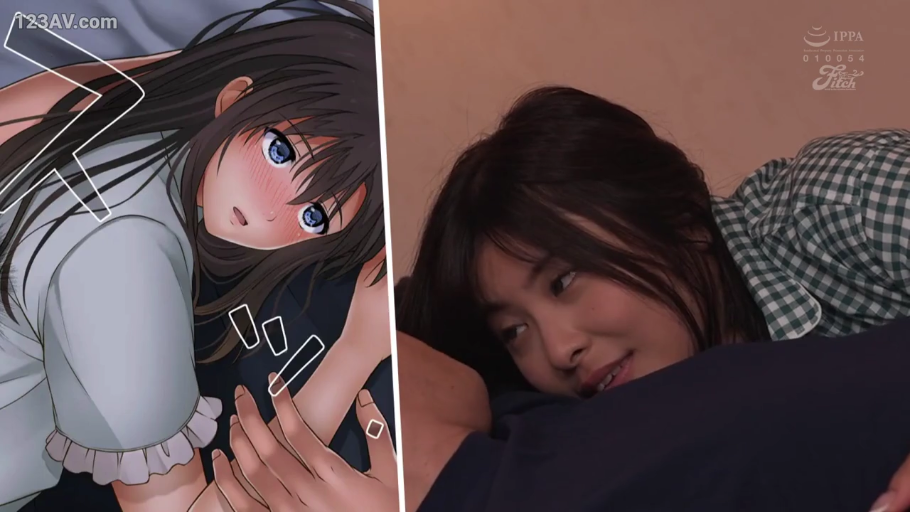 卧室 · 深情 · 格子睡衣 · 对比构图 · 动漫角色特写