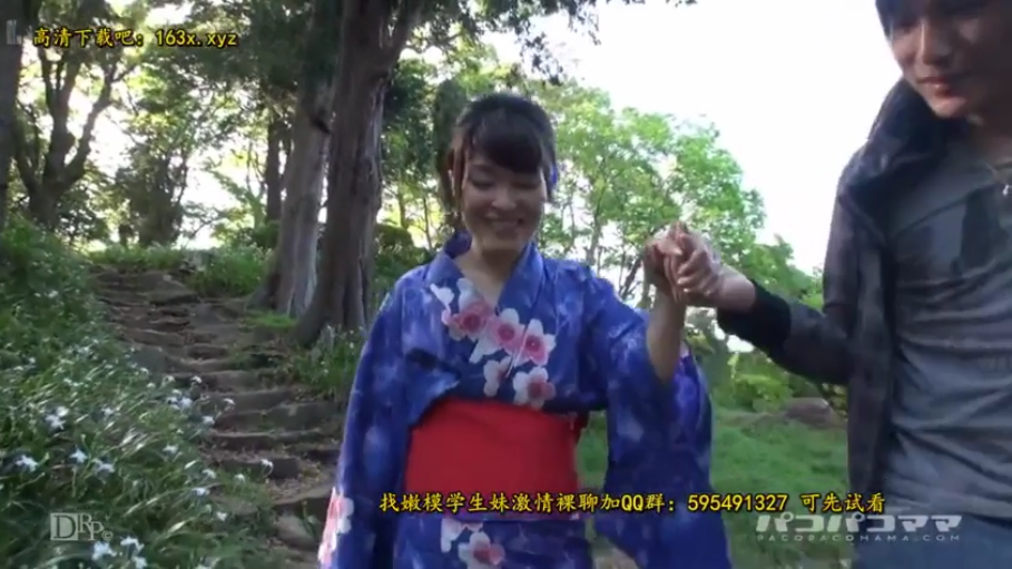 微笑 · 林间小道 · 腰封 · 水印广告 · 人物半身特写