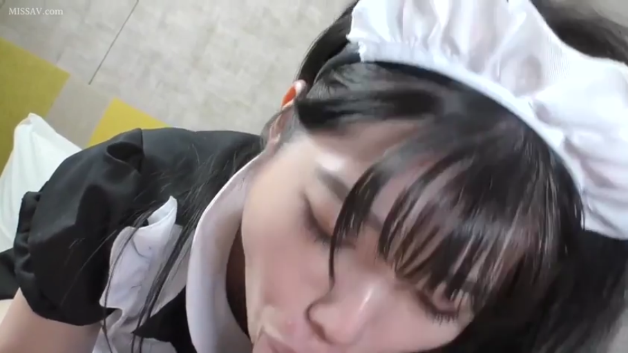 床 · 享受 · 口部特写 · 女仆装 · 女仆头饰 · 口交