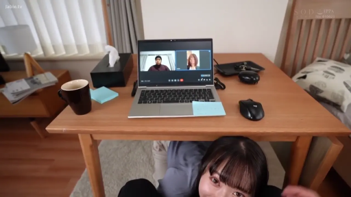 工作台 · 期待 · 笔记本电脑 · 便装 · 头部特写 · 口交前奏 · 视频会议界面