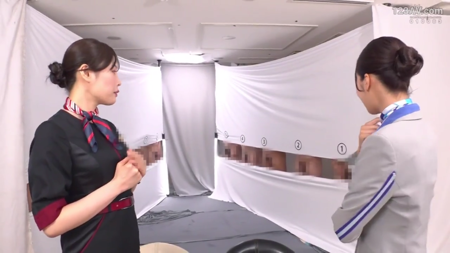 室内 · 马赛克 · 站姿 · 全景 · 自然 · 观察 · 空姐制服 · 幕布