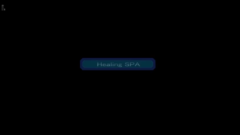 标题文字：Healing SPA