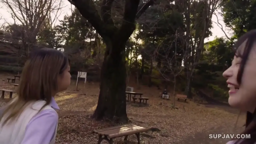 制服 · 公园 · 侧脸