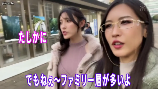 交谈 · 眼镜 · 中景 · 自然 · 行走 · 户外 · 两人 · 毛绒外套