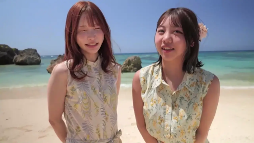 站立 · 半身 · 海边 · 夏装