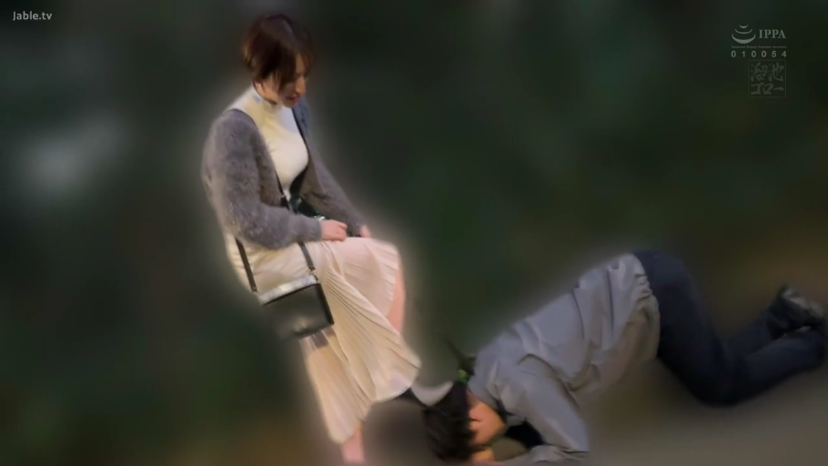 顺从 · 树林 · 鞋面特写 · 高领紧身衣 · ショルダーバッグ · 室外环境 · 足交/恋足行为